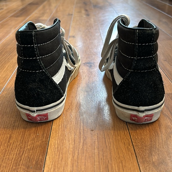 Black Sk8 Hi-Top Vans - 6.5 - Picture 5 of 7